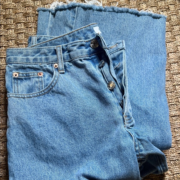 Parke Light Blue Straight Jeans